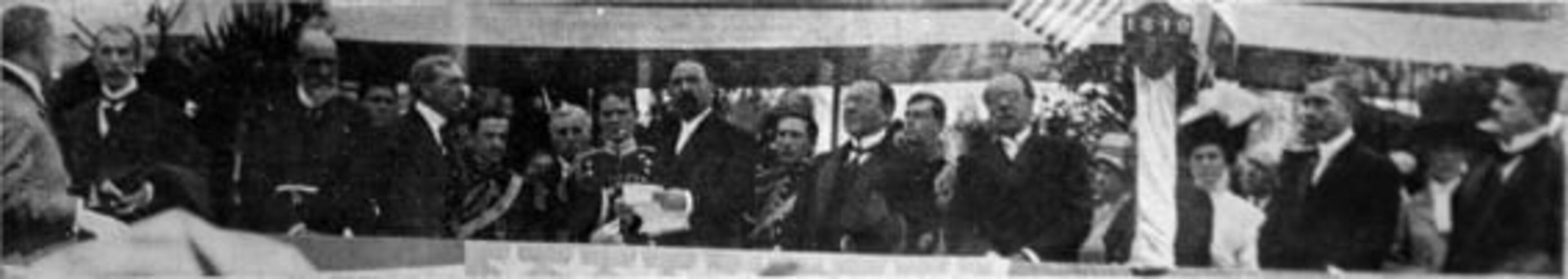 Washington en la capital, símbolo de amistad