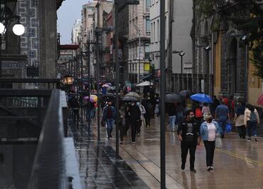 Activan alerta amarilla por permanencia de lluvia en CDMX