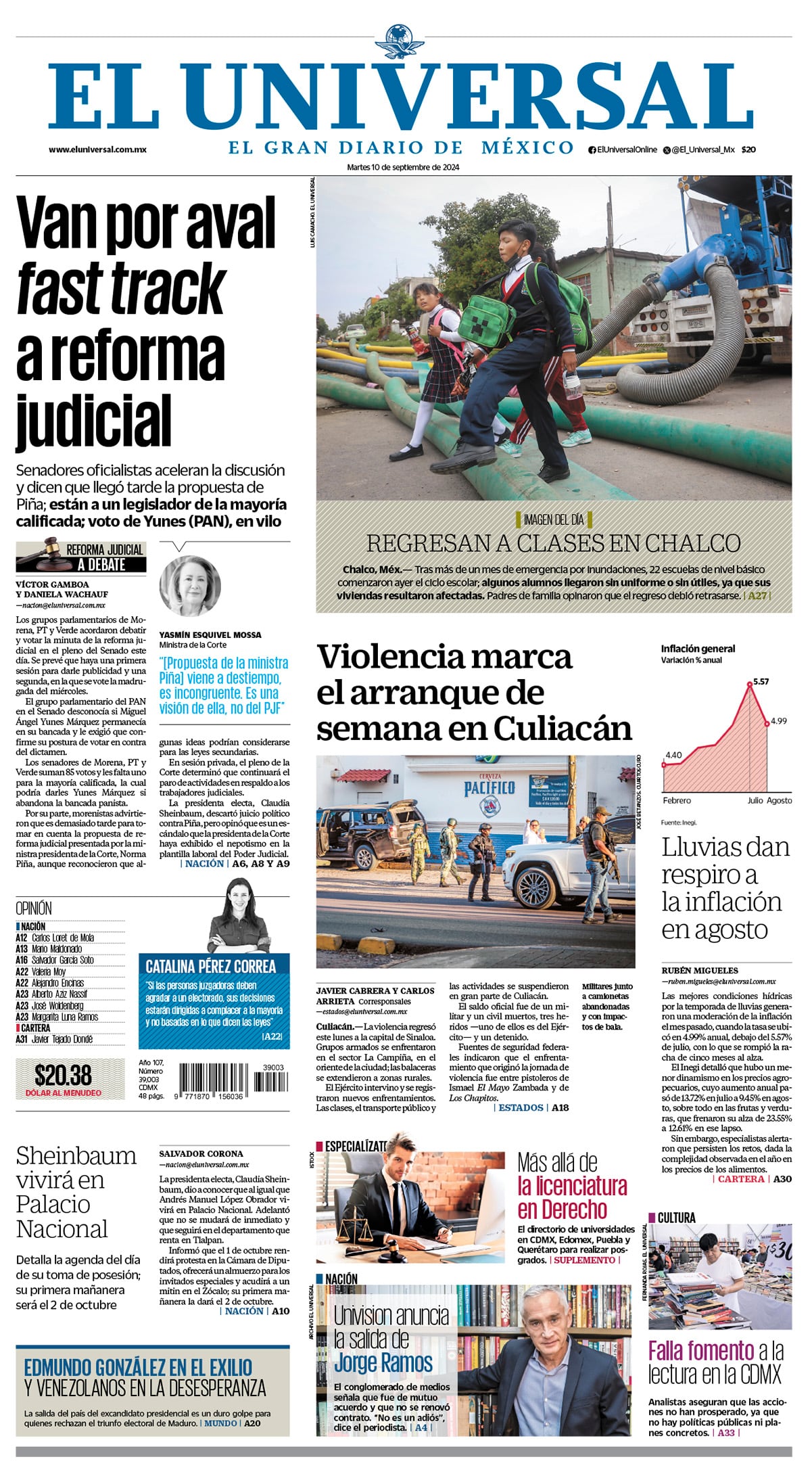 Portada impresa