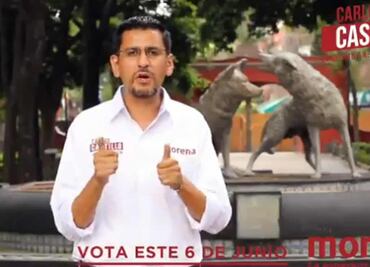 Carlos Castillo, candidato de Morena por Coyoacán, pide reflexionar voto del 6 de junio