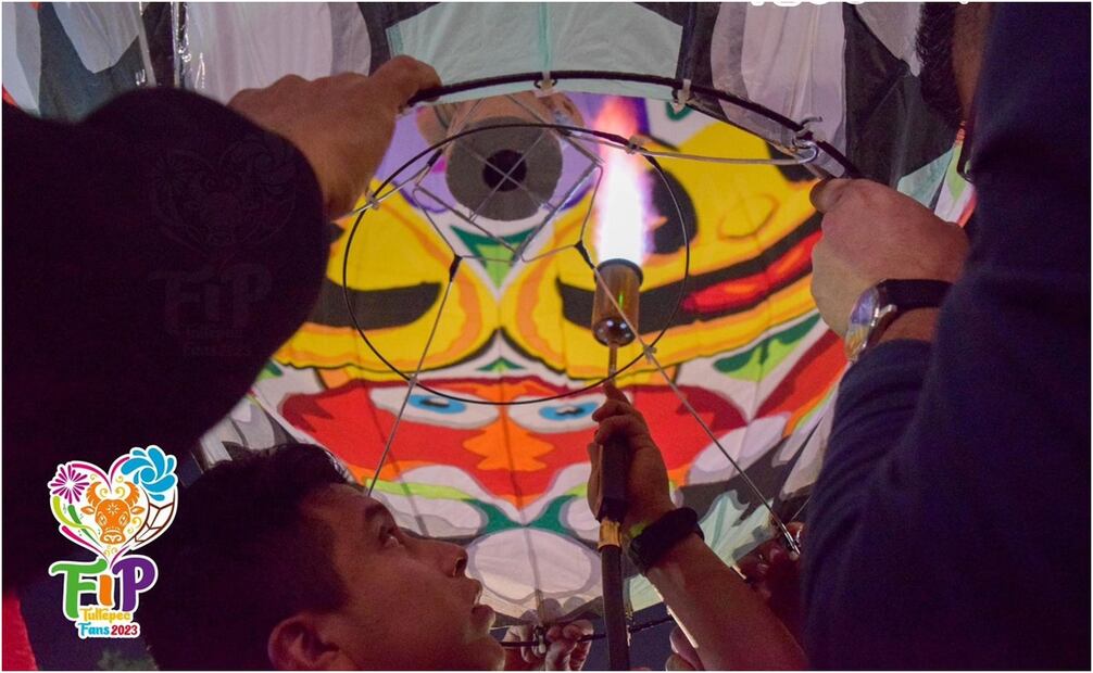 Globos de cantoya. Foto: Especial