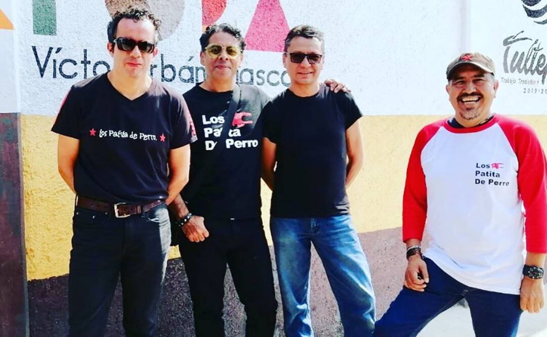 Los Patita de Perro se presentarán hoy en el Zócalo de la Ciudad de México.
