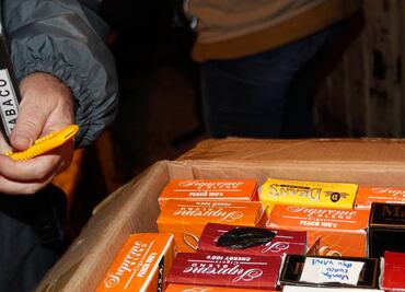 Decomisados, 300 millones de cigarros ilegales este 2016