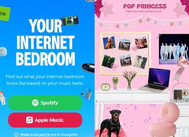 Qué datos recaba "Tu dormitorio en Internet" que usa Spotify