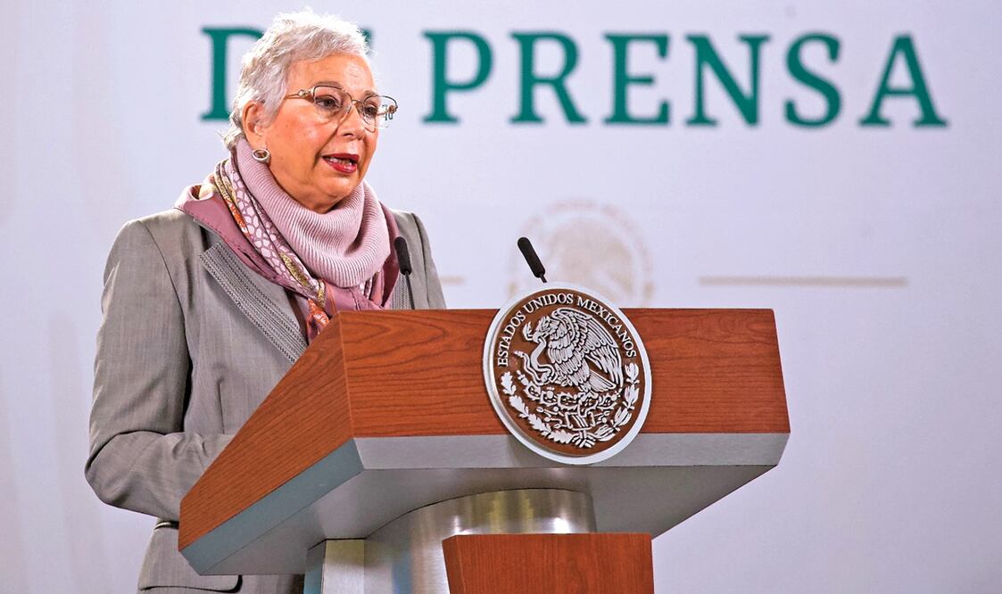 Sánchez Cordero detalló que los consejos de la Judicatura locales presentarán una terna a congresos estatales y la designación de las y los magistrados será aprobada por mayoría calificada. Foto: archivo/EL UNIVERSAL