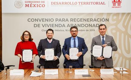 Sedatu e Infonavit rehabilitarán viviendas en condición de abandono