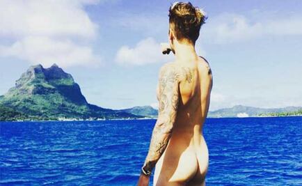 Justin Bieber causa revuelo en redes tras mostrar el trasero 