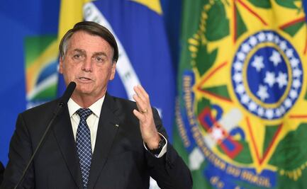"Qué ganas de reventarte la boca a golpes", dice Bolsonaro a periodista