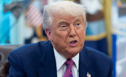 "Ojalá" que tribunales permitan seguir con expulsiones de migrantes: Trump; asegura que busca proteger las "fronteras de invasiones"