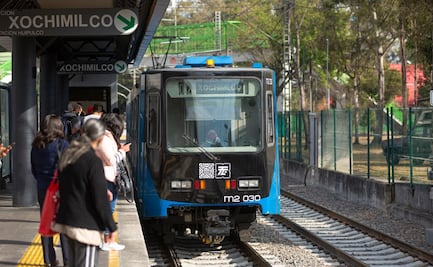 Reabren tramo Huipulco-Xochimilco del Tren Ligero tras 2 meses de trabajos de modernización