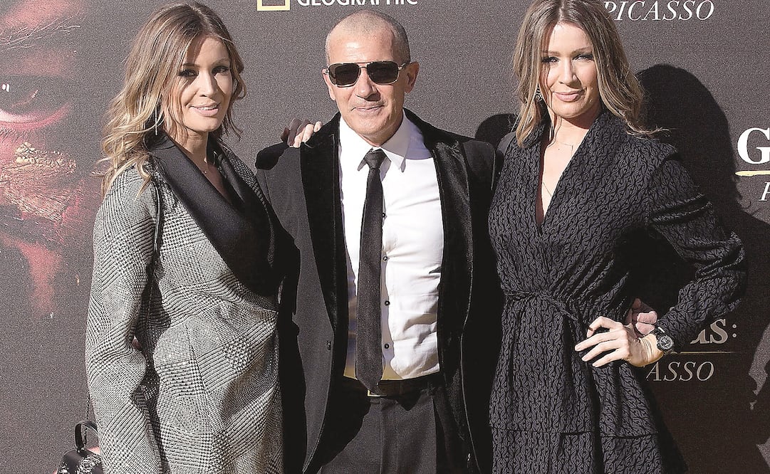 Nicole Kimpel, Antonio Banderas y Bárbara Kimpel. (FOTOS: EFE, NATGEO Y ARCHIVO)