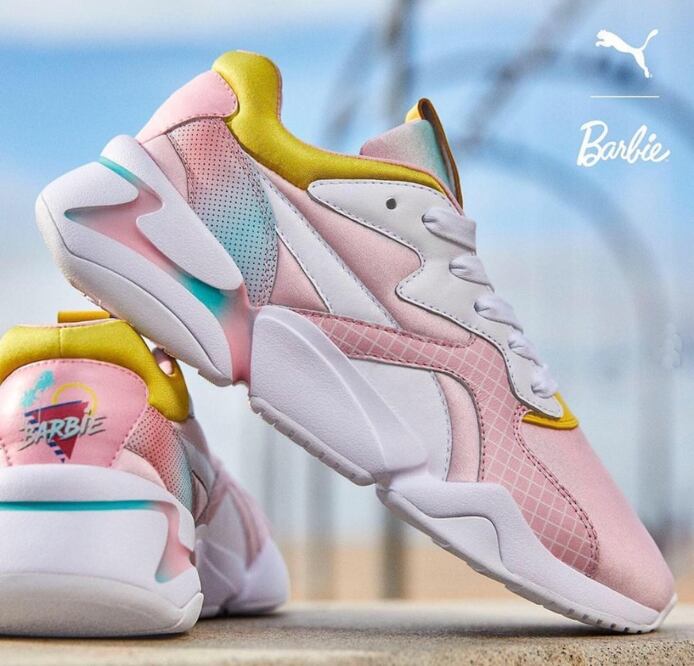 Puma se une al festejo por los 60 años de Barbie. Foto: Instagram