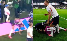Jordan Henderson sufre terrible factura en los festejos tras eliminar a la Selección Mexicana