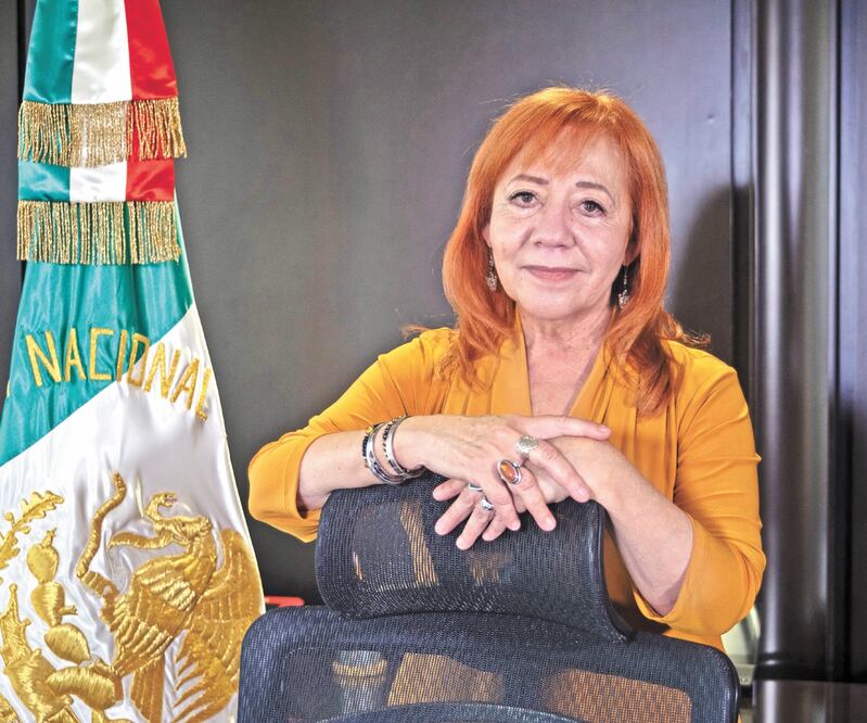 En la foto: ROSARIO PIEDRA IBARRA, Presidenta de la Comisión Nacional de los Derechos Humanos. ESPECIAL