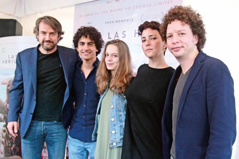 Lorenzo Vigas, Enrique Arrizon, Ana María Becerril, Joanna Larequi y Michel Franco hacen equipo en Las Hijas de Abril. (MARIO GUZMÁN. EFE)