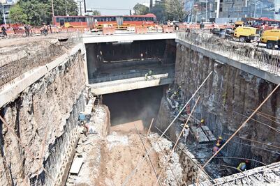 Se liberará carril confinado, por avance en doble túnel