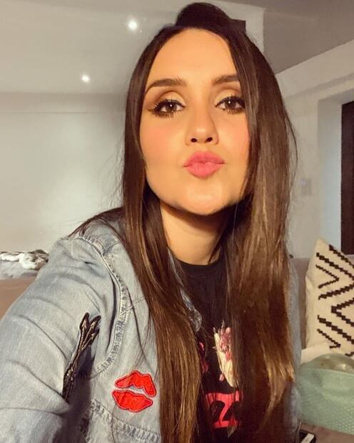 Dulce María revela su lado más sexy posando en ropa interior