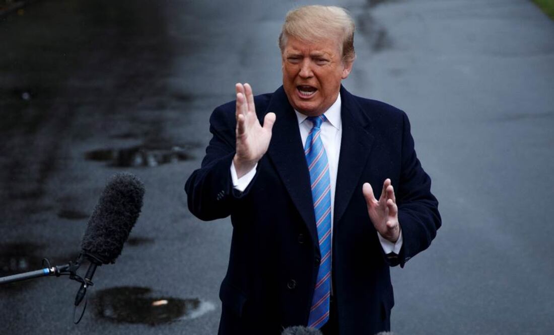 Trump ha dicho que el gobierno de México está “petrificado” por los cárteles de la droga. Foto: EFE