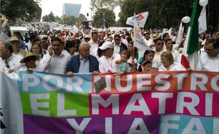 Tens of thousands march against same-sex marriage in Mexico City