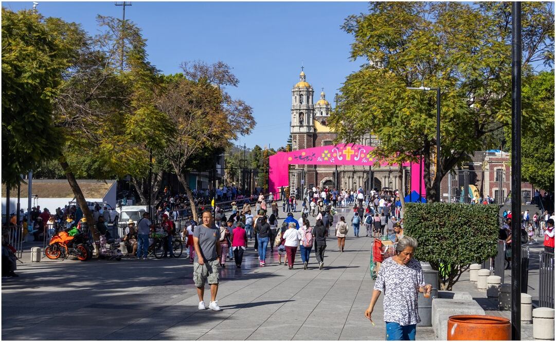 Basílica de Guadalupe. Foto: Especial