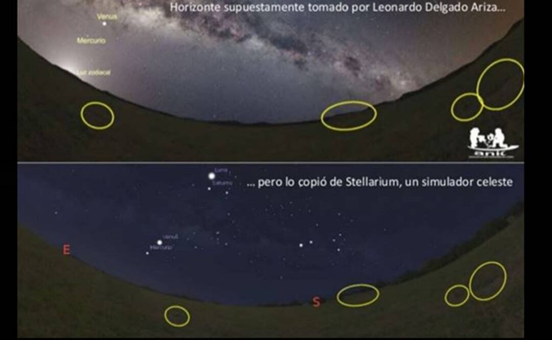 Imágenes del supuesto fraude que analizó Pablo Lonnie Pacheco Railey