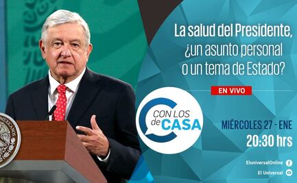 "Usted no es una fuerza moral, usted es el Presidente"; Con los de Casa discuten sobre la salud de AMLO