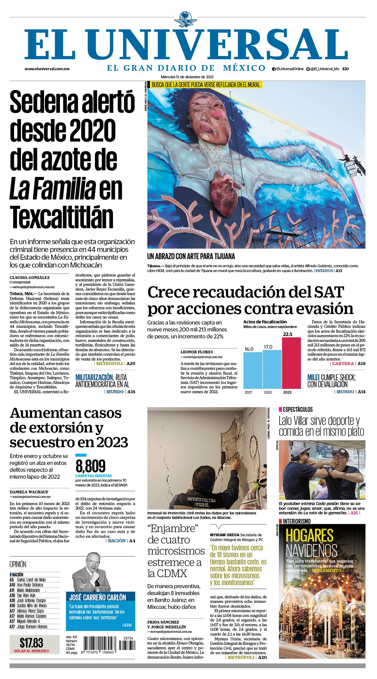 Portada impresa