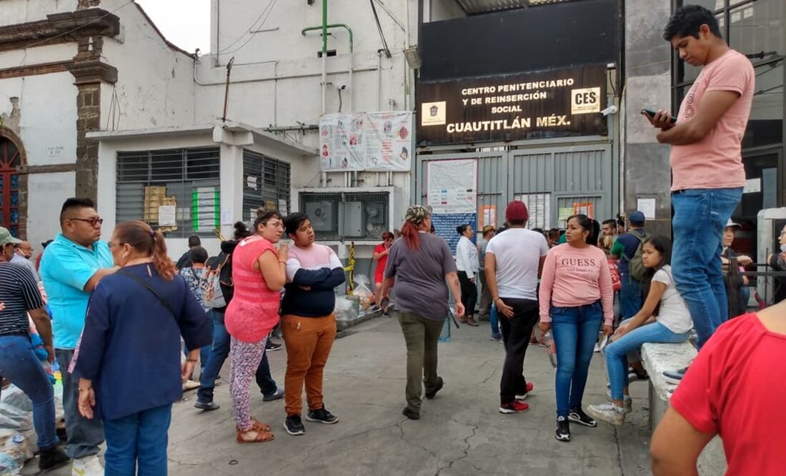 Presos intentan amotinarse en penal de Cuautitlán; exigen atención médica y condiciones sanitarias