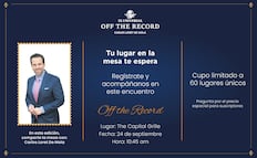 “Off The Record” tercera edición: desayuna junto a Carlos Loret de Mola