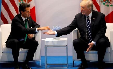 Concluye reunión entre Peña Nieto y Donald Trump en G20