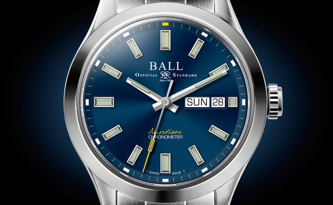 El nuevo Engineer III Endurance 1917 de Ball Watch ofrece una legibilidad extraordinaria en la oscuridad gracias a sus microcápsulas de gas de tritio. Es antimagnético y resistente a los impactos laterales.