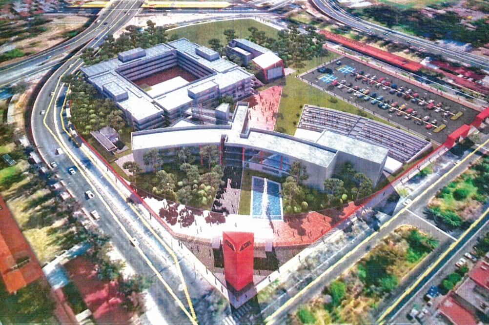 Imagen de la propuesta arquitectónica, la cual fue tomada del proyecto “Una Gran Alianza por la Educación”, planteado en julio de 2014.