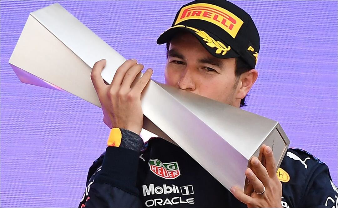 Checo Pérez ha ganado en un par de ocasiones el Gran Premio de Azerbaiyán - Foto: AFP