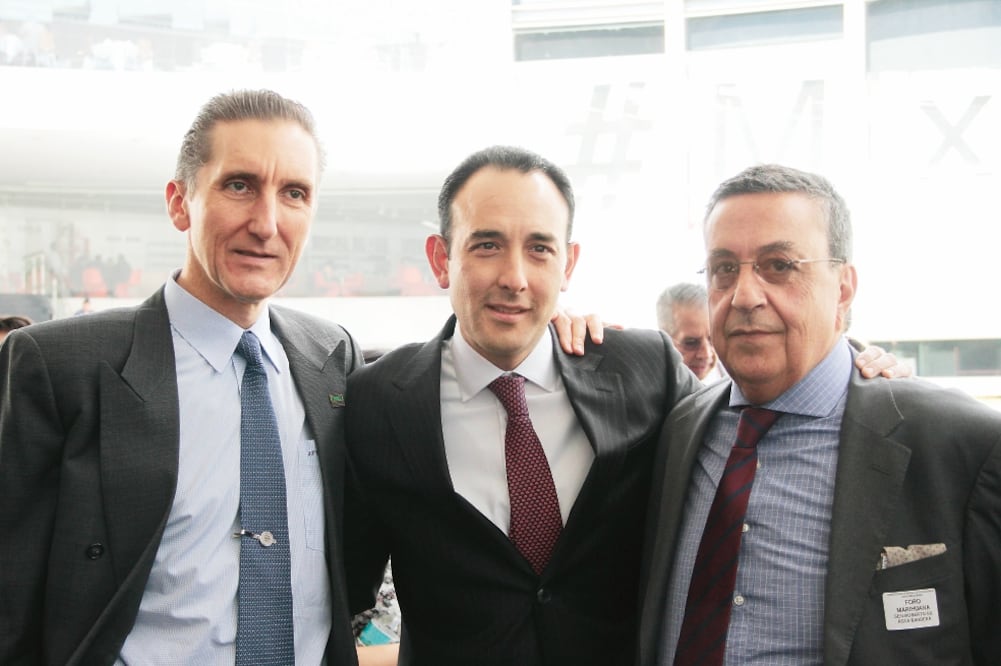 Francisco Torres, dirigente de México Unido contra la Delincuencia, Roberto Gil presidente del Senado y el abogado Fernando Gómez Mont, anunciaron que el próximo jueves el PAN presentará una iniciativa para la marihuana (YADÍN XOLALPA. EL UNIVERSAL)