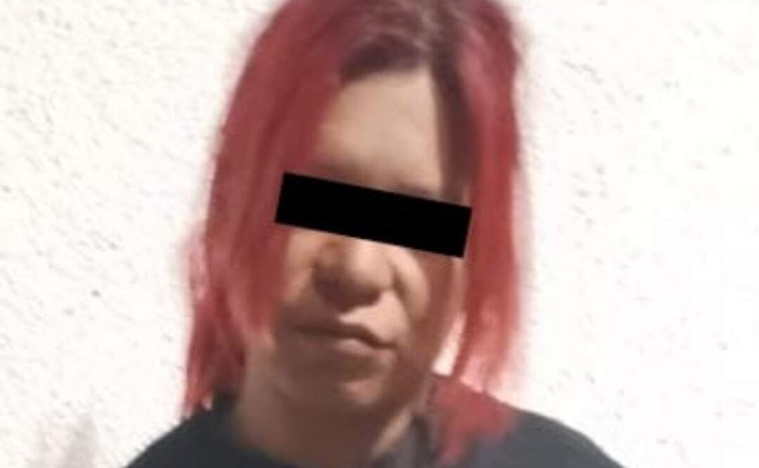 Detienen a mujer por el presunto homicidio de su pareja en calles de la alcaldía Tlalpan en CDMX (06/03/2025). Foto: Especial