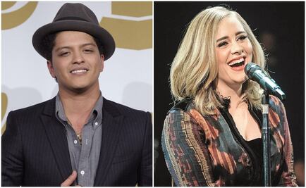 Cuando Bruno Mars pensó que Adele era "una diva"
