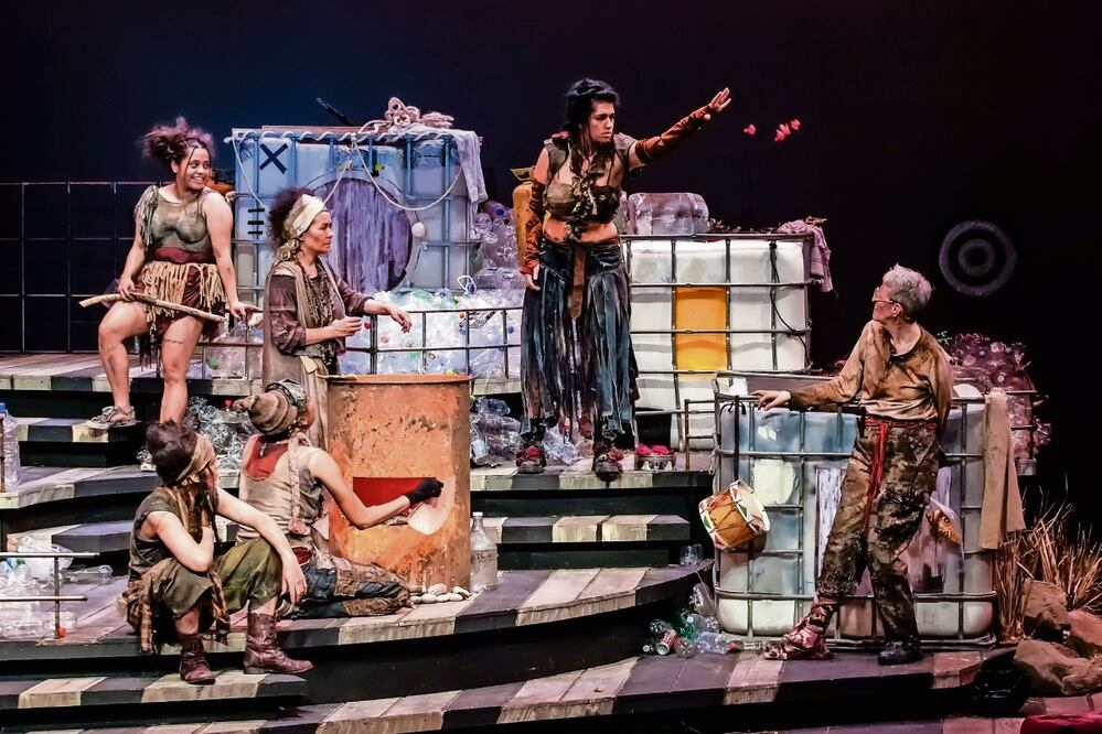 Paraíso podrá verse hasta el 30 de junio en el Teatro Juan Ruíz de Alarcon del Centro Cultural Universitario. En julio y agosto retomará funciones. Foto: José Jorge Carreón