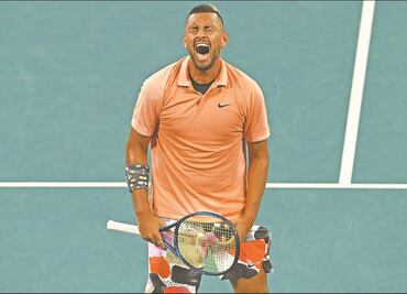 Kyrgios admite haber jugado bajo efectos del alcohol ante Nadal