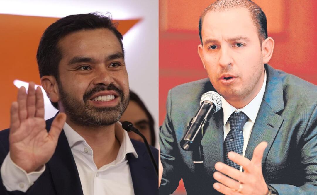 Máynez arremete contras Marko Cortés a través de su cuenta de X. Fotos: Archivo