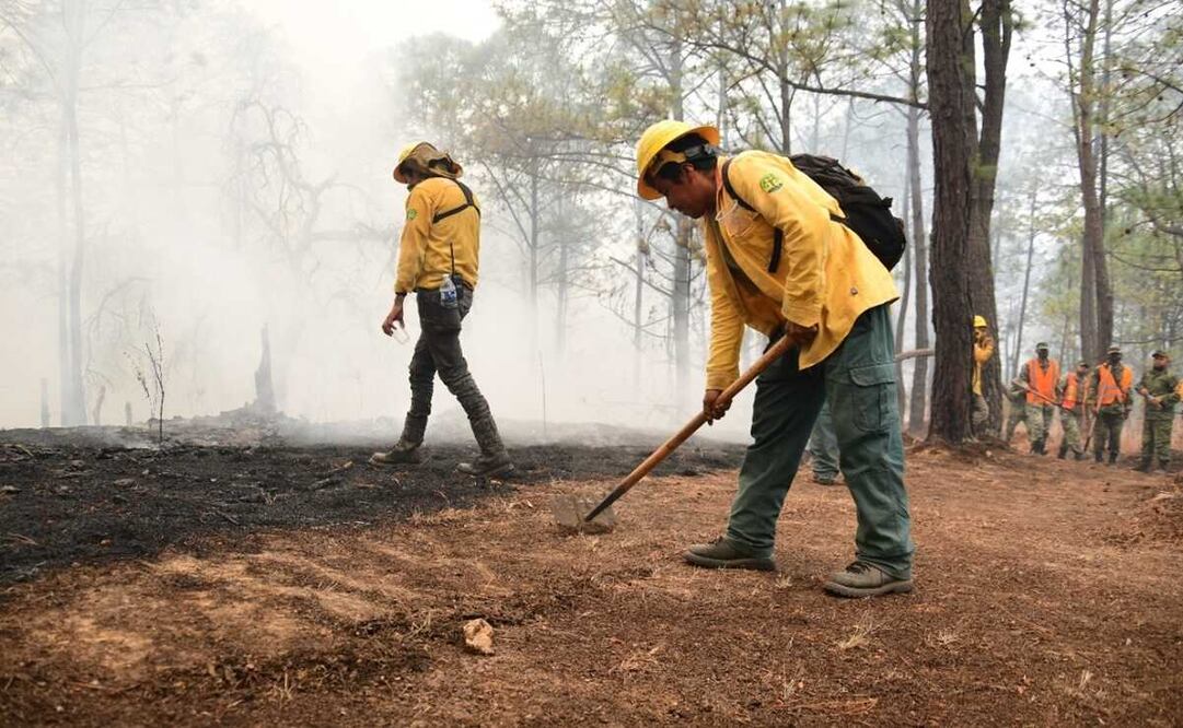 El incendio inició a las 14:00 horas del miércoles 20 de abril, cuando se registró el primer reporte de este siniestro. Foto: especial 