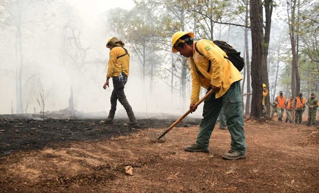 El incendio inició a las 14:00 horas del miércoles 20 de abril, cuando se registró el primer reporte de este siniestro. Foto: especial