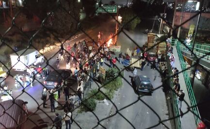 Tras más de tres horas de bloqueo, reabren vía López Portillo; localizan a 2 menores desaparecidas en Cuautitlán Izcalli