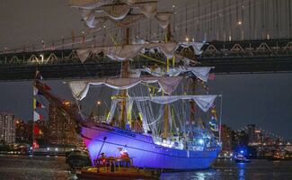 Buque Escuela Cuauhtémoc, de nuevo en casa; regresa a México tras 6 meses del accidente