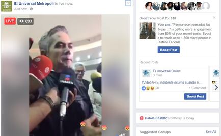 En vivo. Mensaje de Miguel Ángel Mancera por lluvias