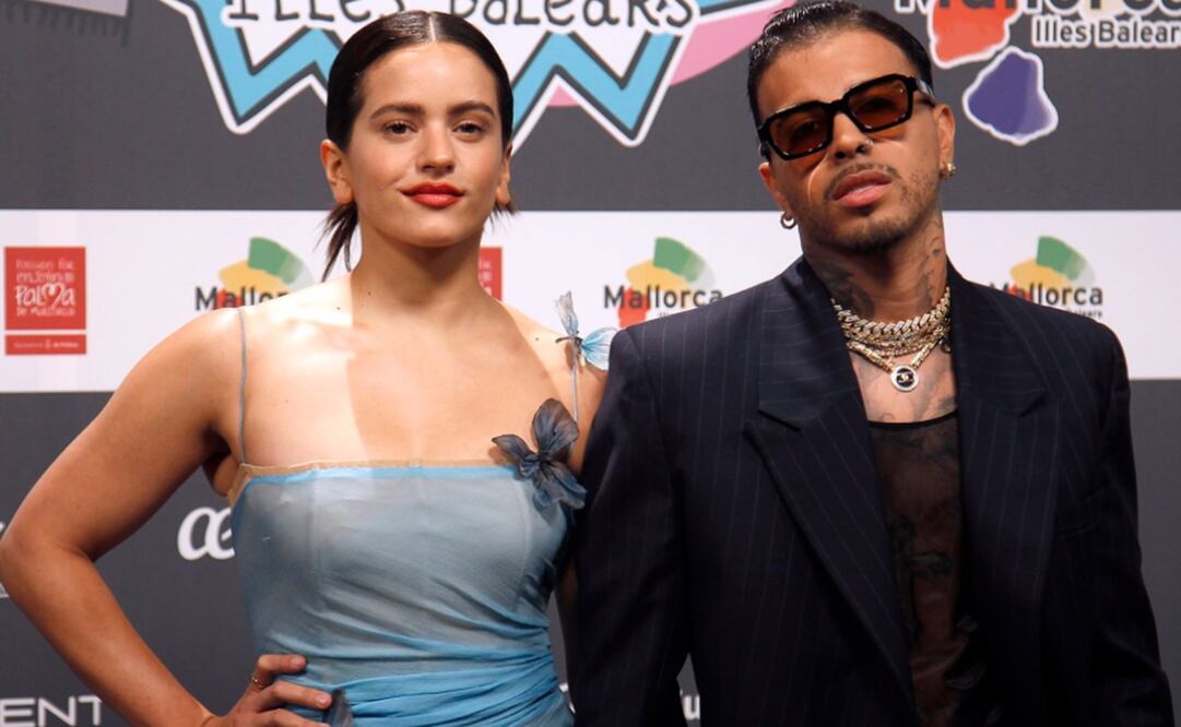 La pareja apareció de la mano y dedicándose numerosas muestras de cariño. Foto: Europa Press