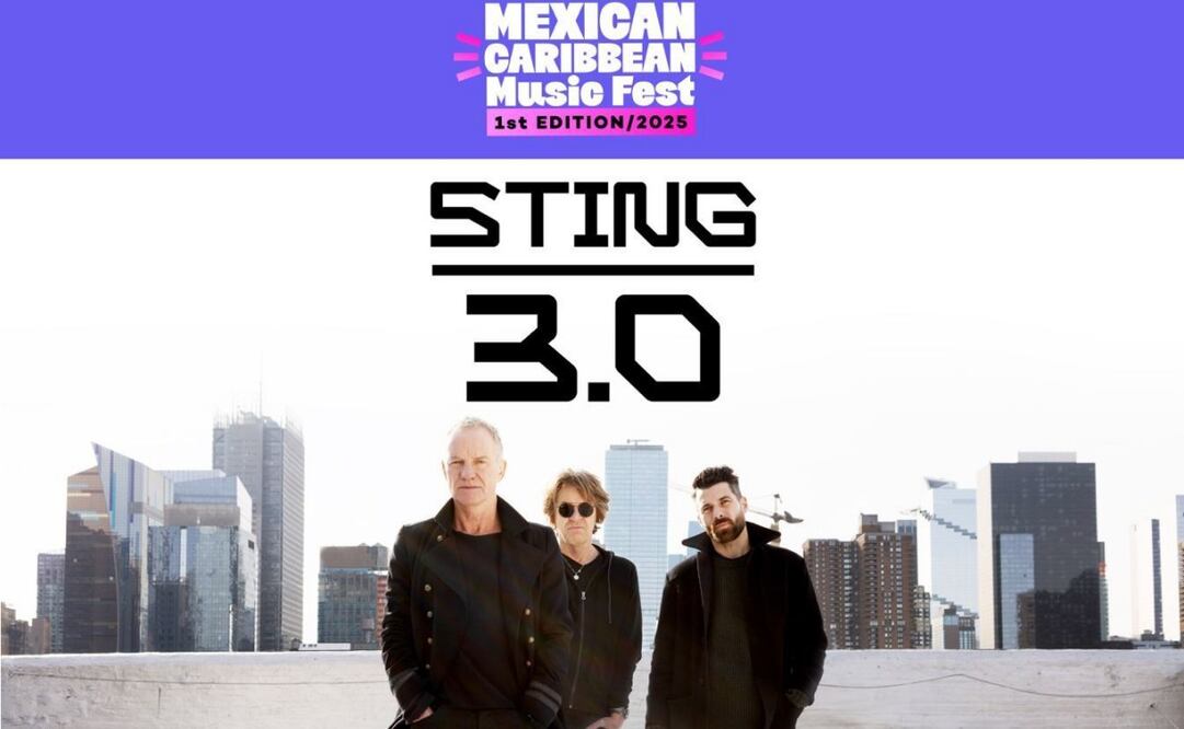 Sting se presentará gratis en nuevo festival de música de Tulum (20/03/2025). Foto: Especial