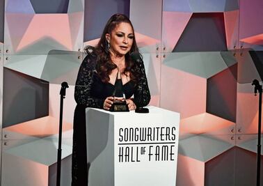 Gloria Estefan entra al Salón de la fama de compositores