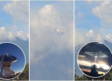 ¿OVNI en el Pico de Orizaba? Usuarios captan una misteriosa esfera; esto es lo que se sabe