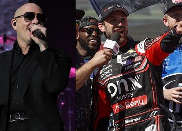 ¿Qué relación hay entre el cantante Pitbull y el piloto mexicano de Nascar Daniel Suárez?