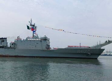 Continúa crucero de instrucción a bordo del buque ARM “Usumacinta”; 171 cadetes realizan sus prácticas